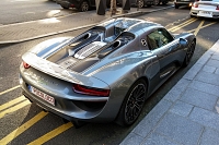 Porsche 918 Spyder Carspotting à Paris 2016