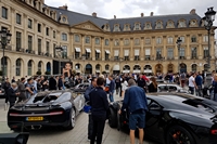  Bugatti Grand Tour et carspotting à Paris