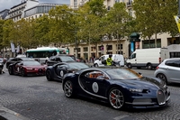  Bugatti Grand Tour et carspotting à Paris