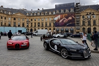  Bugatti Grand Tour et carspotting à Paris