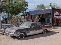  Carspotting sur un bout de la Route 66 en Arizona