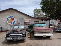  Carspotting sur un bout de la Route 66 en Arizona