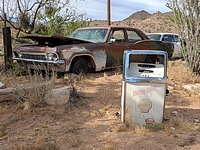  Carspotting sur un bout de la Route 66 en Arizona