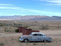  Carspotting sur un bout de la Route 66 en Arizona