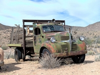  Carspotting sur un bout de la Route 66 en Arizona