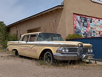  Carspotting sur un bout de la Route 66 en Arizona