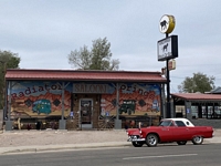  Carspotting sur un bout de la Route 66 en Arizona