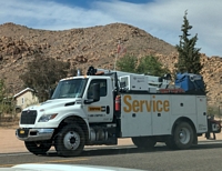  Carspotting sur un bout de la Route 66 en Arizona
