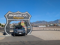  Carspotting sur un bout de la Route 66 en Arizona