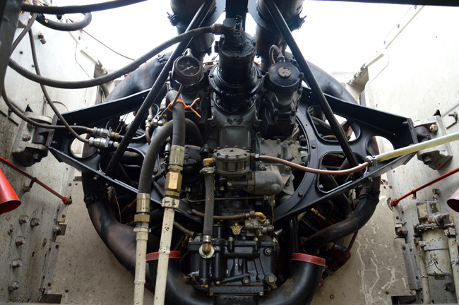 moteur Continental R-975-C4 du Sherman M4A4T