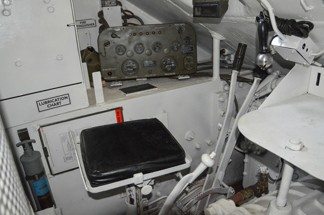 poste de pilotage Sherman M4A4T
